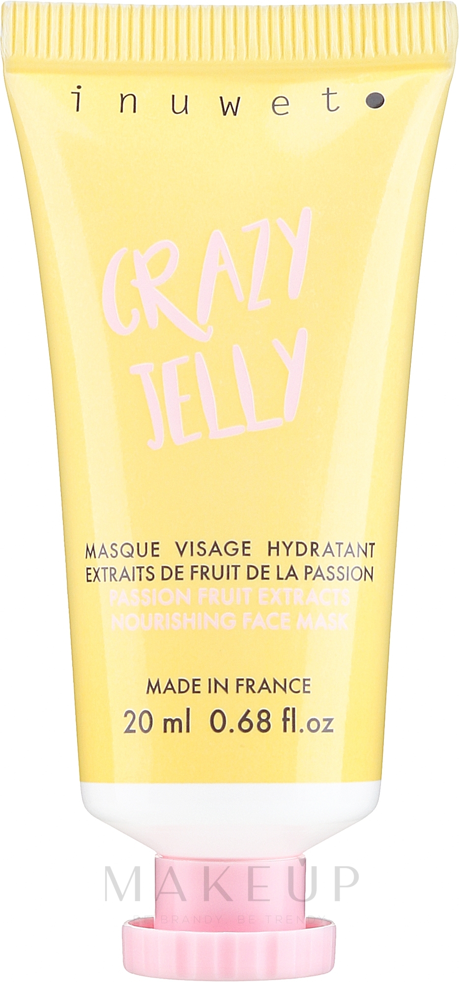 Erfrischende und feuchtigkeitsspendende Gesichtsmaske - Inuwet Crazy Jelly Refreshing Moisturizing Mask — Bild 20 ml
