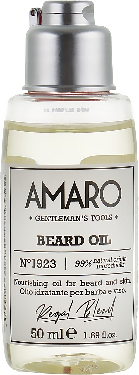 Bartöl - FarmaVita Amaro Beard Oil — Bild N1
