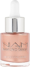 Düfte, Parfümerie und Kosmetik Flüssiger Highlighter für das Gesicht - NAM Diamond Drops Mixer Liquid highlighter 