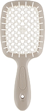 Haarbürste grau mit weiß - Janeke Superbrush Small — Bild N1