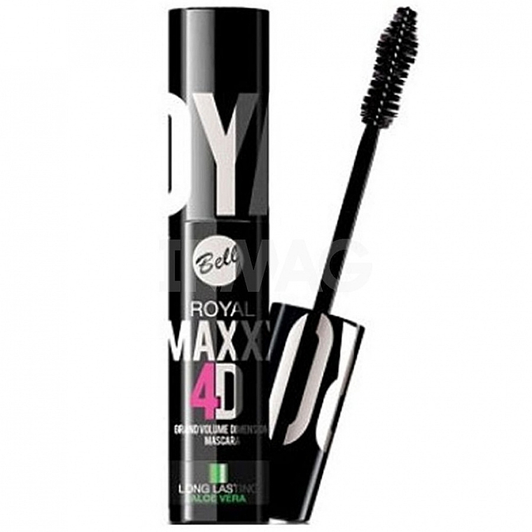 4D Mascara für voluminöse Wimpern mit Aloe Vera - Bell Royal Maxx 4D — Bild N1