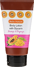 Düfte, Parfümerie und Kosmetik Körperlotion - Belle Nature Body Lotion With Mango & Papaya