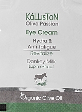 GESCHENK! Augencreme mit Eselsmilch - Kalliston Relax Eye Cream With Donkey Milk — Bild N1