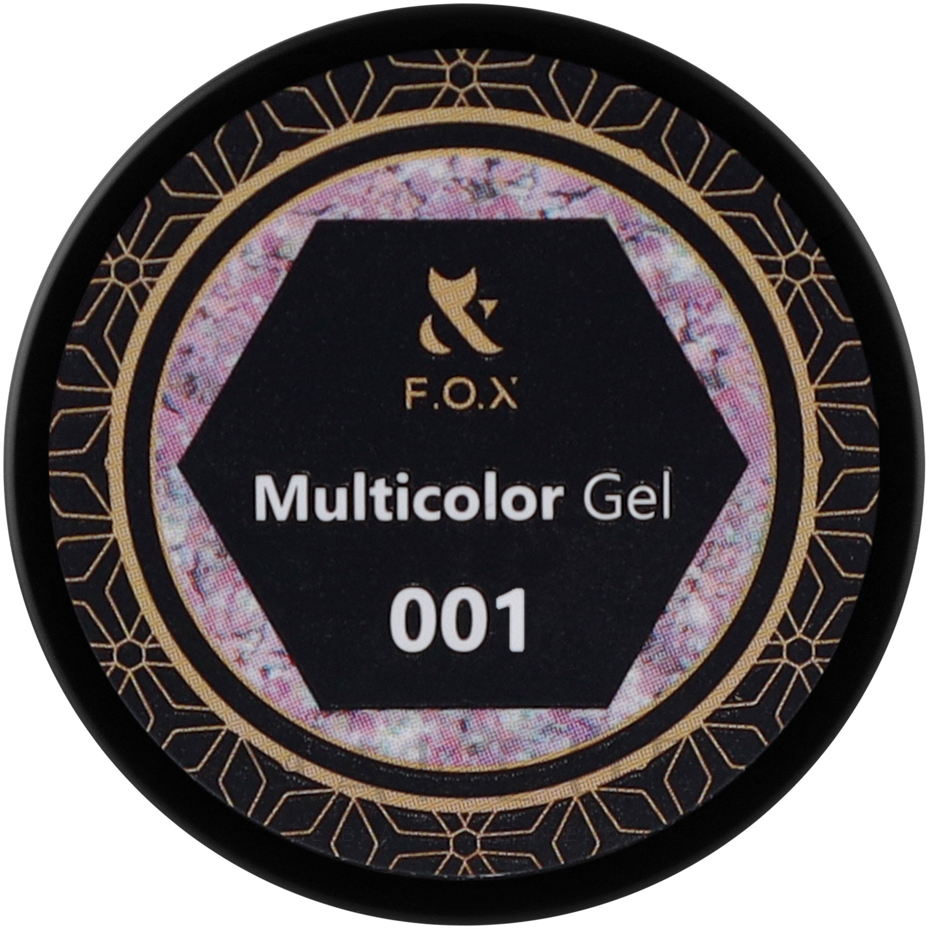 Gel für Nageldesign - F.O.X Multicolor Gel — Bild 001