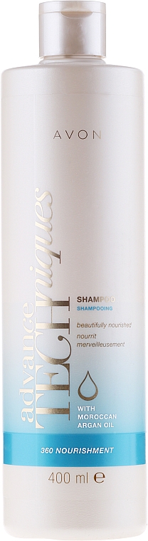 Nährendes Shampoo mit Arganöl Complex Care - Avon Advance Techniques 360 Nourish Moroccan Argan Oil Shampoo — Bild N2