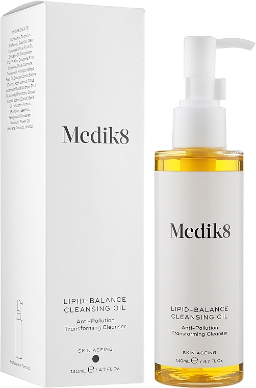 Reinigungsöl zum Abschminken mit Moringaextrakt - Medik8 Lipid-Balance Cleansing Oil — Bild N2