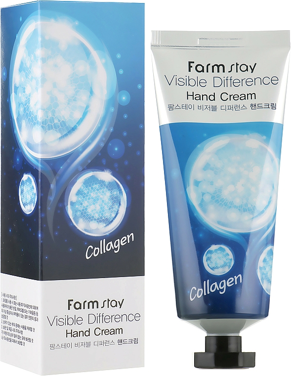 Handcreme mit Kollagen - Farmstay Visible Difference Hand Cream — Bild N1