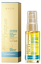 Pflegendes Haarserum mit marokkanischem Arganöl ohne Ausspülen - Avon Advance Techniques 360 Nourish Moroccan Argan Oil Leave-In Treatment — Bild N1