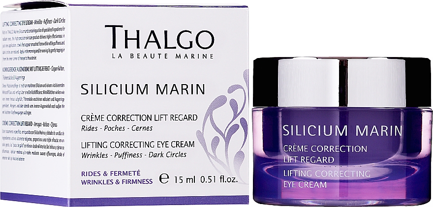 Korrigierende Augenkonturcreme mit Lifting-Effekt - Thalgo Silicium Marin Lifting Correcting Eye Cream — Bild N2