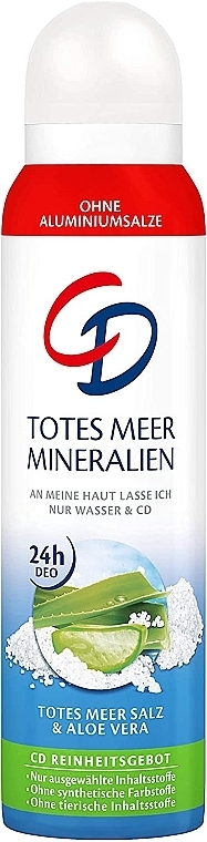 Deospray Antitranspirant Salz aus dem Toten Meer und Aloe Vera - CD Deo — Bild N1