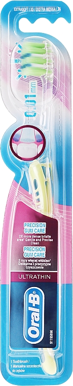 Zahnbürste "Ultrathin" extra weich, grün - Oral-B Ultrathin Precision Gum Care — Bild N1