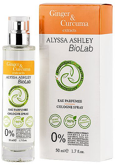 Alyssa Ashley Biolab Ginger & Curcuma - Eau de Cologne — Bild N1