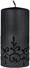 Düfte, Parfümerie und Kosmetik Dekorative Stumpenkerze Tiffany 7x14 cm schwarz - Artman Tiffany Candle