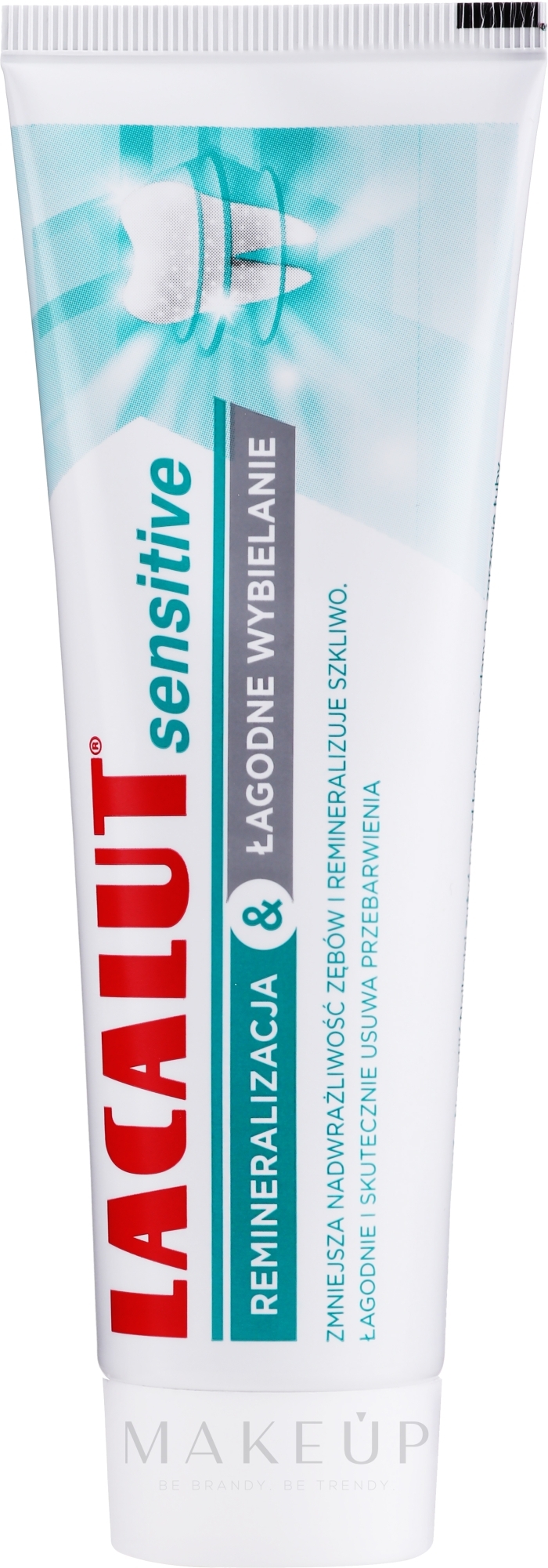 Aufhellende Zahnpasta für empfindliche Zähne - Lacalut Sensitive — Bild 75 ml