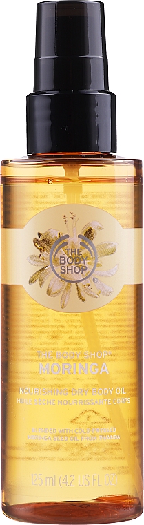 Pflegendes Trockenöl für den Körper mit Moringaöl - The Body Shop Moringa Nourishing Dry Oil For Body — Bild N1