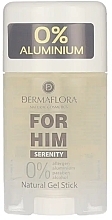 Düfte, Parfümerie und Kosmetik Gel-Deostick für Männer - Dermaflora For Him Serenity Natural Gel Stick 
