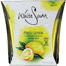 Düfte, Parfümerie und Kosmetik Duftkerze im Glas Minty Lemon - White Swan Lovely Minty Lemon