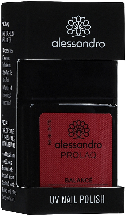 Gelnagellack - Alessandro International Prolaq UV Nail Polish — Bild N1