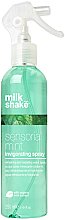 Düfte, Parfümerie und Kosmetik Erfrischendes und feuchtigkeitsspendendes Spray mit Minzextrakt - Milk Shake Sensorial Mint