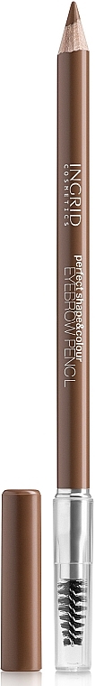 Augenbrauenstift - Ingrid Cosmetics Perfect Shape & Colour Eyebrow Pencil — Bild N1