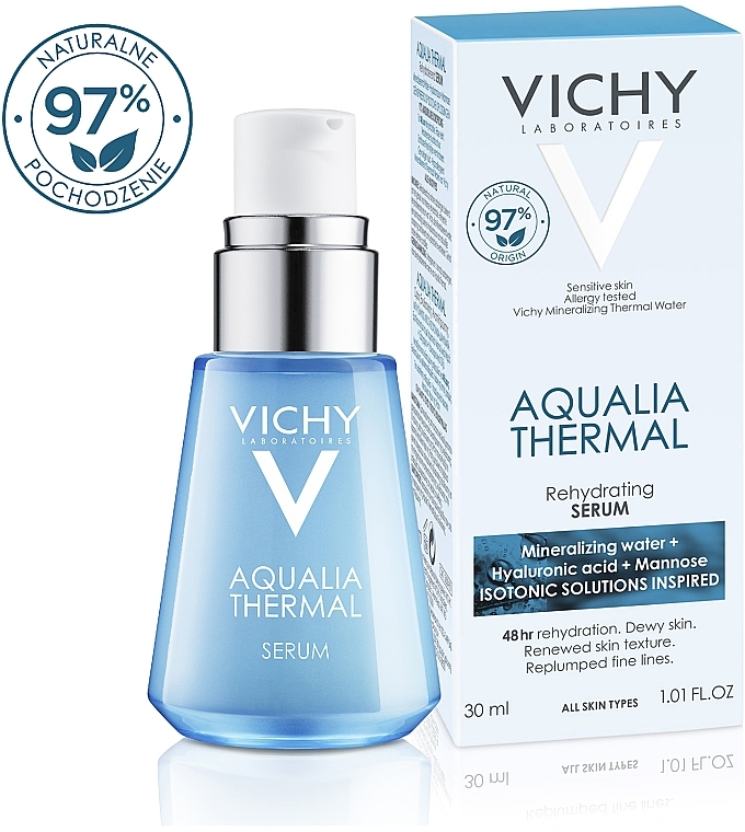 Leichtes feuchtigkeitsspendendes Gesichtsserum - Vichy Aqualia Thermal Rehydrating Serum — Bild N4