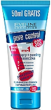 3in1 Waschgel, Peeling und Maske für das Gesicht - Eveline Cosmetics Pure Control — Bild N1