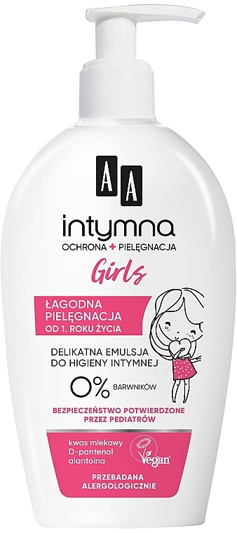 Sanfte Emulsion für die Intimhygiene für Mädchen - AA Baby Girl Emulsion — Bild N1