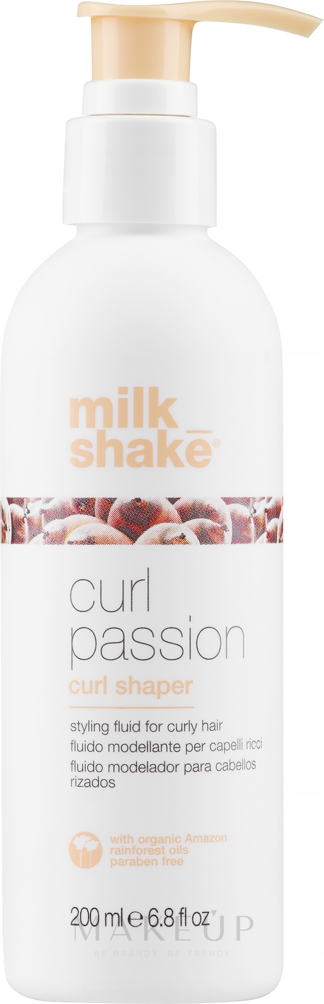Anti-Frizz Fluid für lockiges Haar - Milk_Shake Lifestyling Curl Shaper — Bild 200 ml