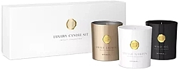 Düfte, Parfümerie und Kosmetik Set - Rituals Private Collection Set 2023 (candle/140g*3)