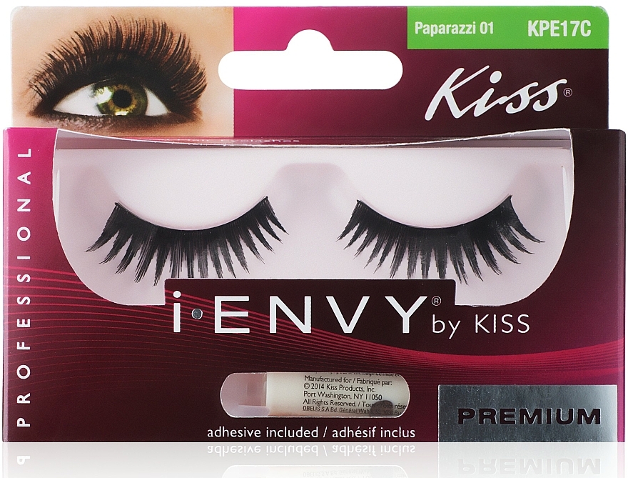 Künstliche Wimpern - Kiss IEnvy Eyelashes Paparazzi 01 — Bild N1