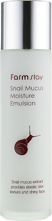 Feuchtigkeitsspendende Gesichtsemulsion - FarmStay Snail Mucus Moisture Emulsion — Bild N2