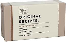 Luxuriöse Seife mit Shea und Buttermilch - Scottish Fine Soaps Original Recipes Shea & Buttermilk Luxury Soap Bar — Bild N1