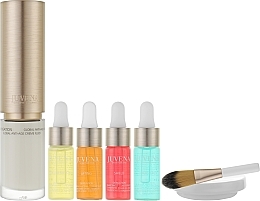 Hautpflege-Set - Juvena Skinsation Skin Care Kit (Fluid/50ml + Gesichtskonzentrat/4x10ml + Spender + Tropfenzähler) — Bild N2