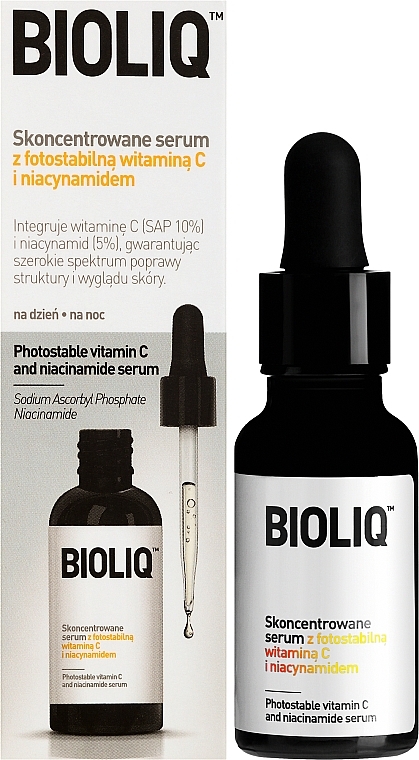 Konzentriertes Serum mit Vitamin C und Niacinamid - Bioliq Pro Photostable Vitamin C And Niacinamide Serum — Bild N2