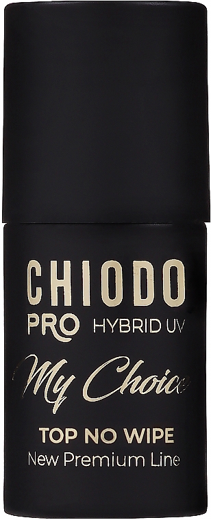 Hybrid-Nagelüberlack ohne klebrige Schicht - Chiodo Pro Hybrid UV Top No Wipe My Choice — Bild N1