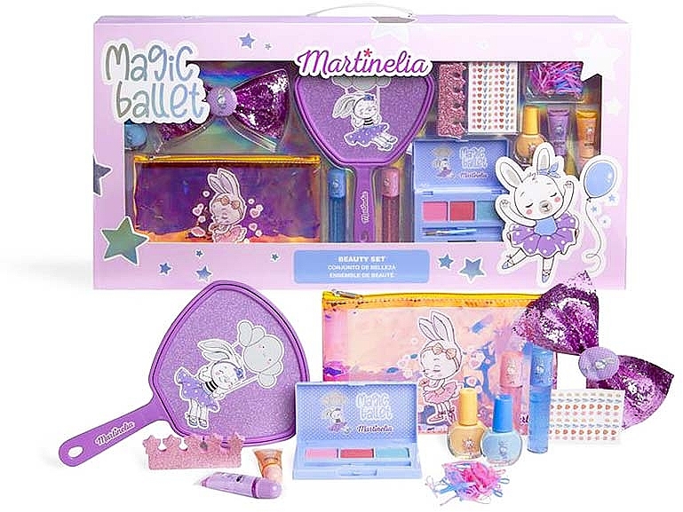 Martinelia Magic Ballet Beauty Set - Make-up Set für Kinder 9 St. — Bild N1