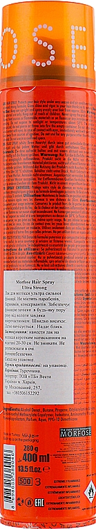 Haarlack Ultra starker Halt - Morfose Hair Spray Ultra Strong — Bild N2
