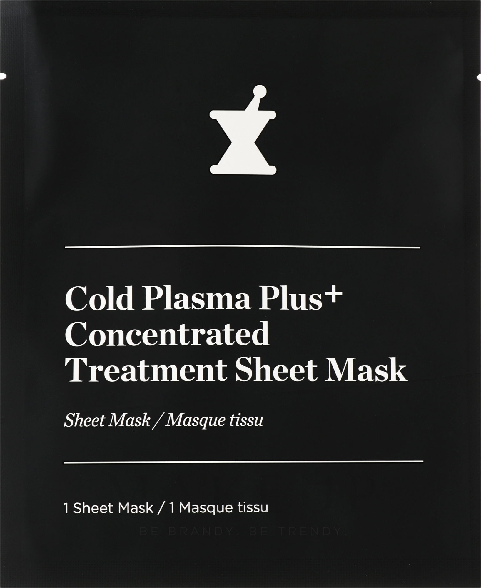 Gesichtsmaske - Perricone MD Gold Plasma Plus+ Concentrated Treatment Sheet Mask — Bild 24 ml