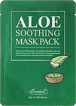 Düfte, Parfümerie und Kosmetik Feuchtigkeitsspendende Crememaske - Benton Aloe Soothing Mask Pack