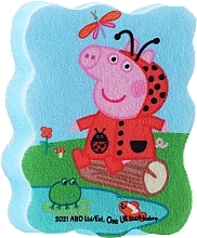 Badeschwamm für Kinder Peppa Pig blau - Suavipiel Peppa Pig Bath Sponge — Bild N1