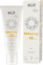 Düfte, Parfümerie und Kosmetik Getöntes Sonnenschutzspray SPF 50 - Sun Spray SPF 50 Toned Q10
