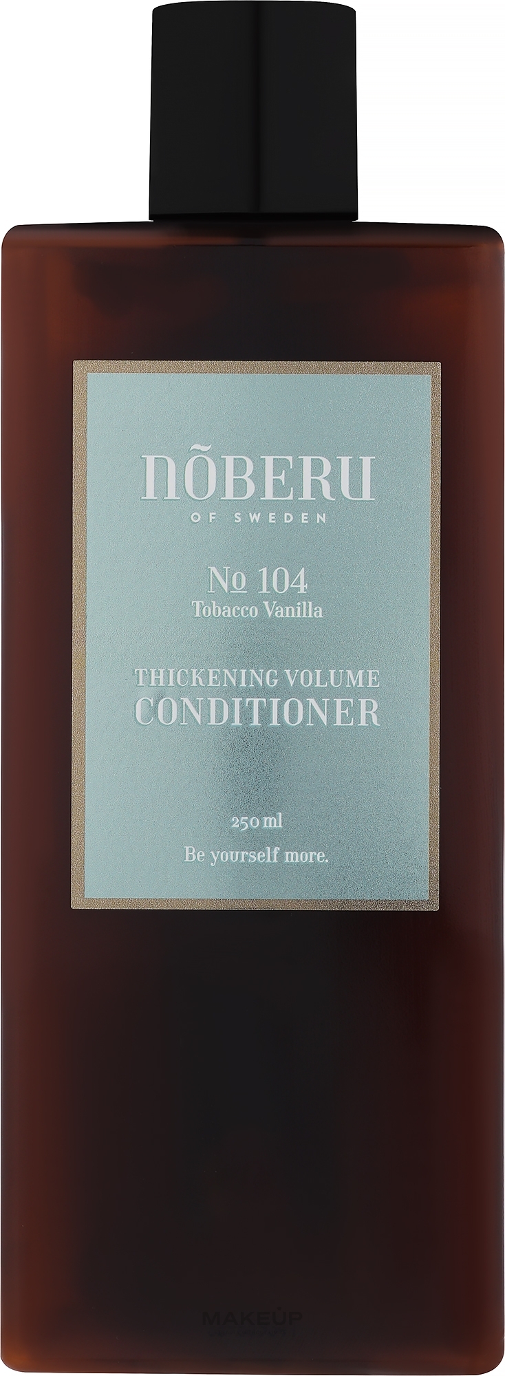 Conditioner für mehr Volumen - Noberu Of Sweden №104 Tobacco-Vanilla Thickening Volume Conditioner  — Bild 250 ml