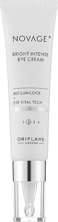 Creme für die Haut um die Augen gegen Pigmentflecken - Oriflame Novage+ Bright Intense Eye Cream — Bild N1