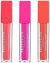 Set - Profusion Cosmetics Lip Trio Brights (Lipgloss 3x5ml)  — Bild N2