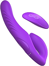 Gürtelloser Vibrator mit Fernbedienung violett - Pipedream Fantasy For Her Strapless Strap-On Purple — Bild N2