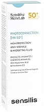 Sonnenschutzfluid für das Gesicht - Sensilis Photocorrection HA 50+ High Protection Anti-Wrinkle & Hydrating Fluid — Bild N2