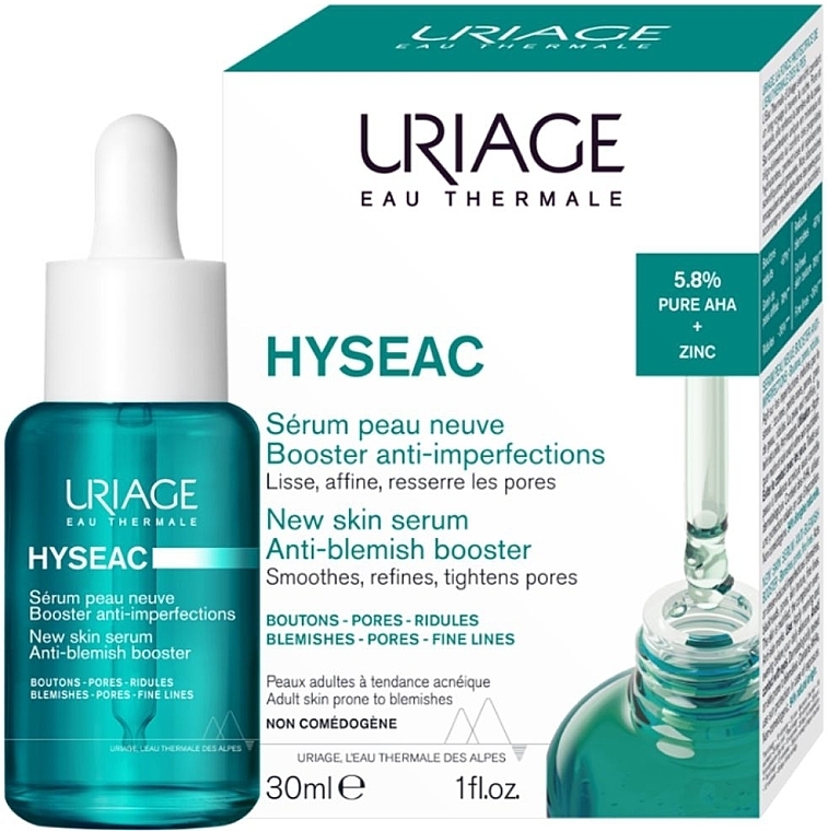 Gesichtsserum - Uriage Hyseac New Skin Serum Anti-Blemish Booster — Bild N3