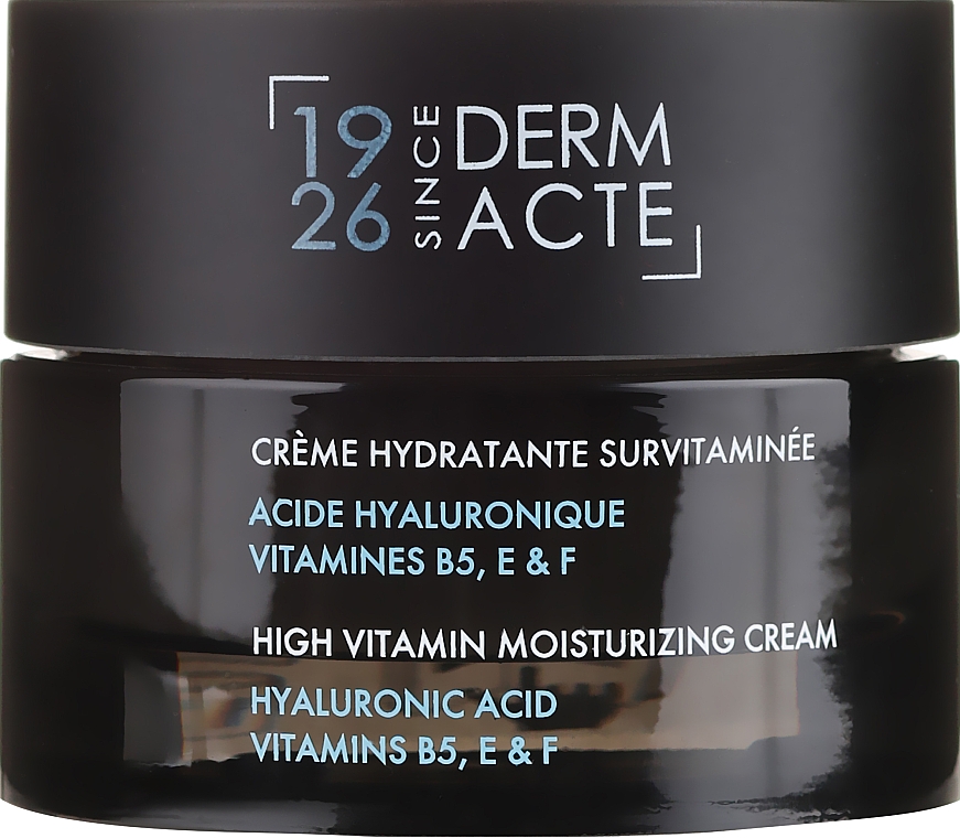 Feuchtigkeitsspendende Gesichtscreme mit Hyaluronsäure und Vitamin B5, E und F - Academie Creme Hydratante Survitaminee — Bild N1