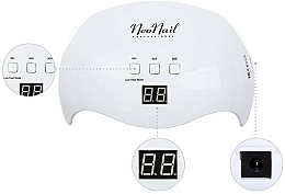 Set - NeoNail Professional Simple One Step Pro Starter Set (n/polish/3x7.2g + lamp + n/cln/50ml + rem/50ml + n/oil/15ml + accessories) — Bild N2