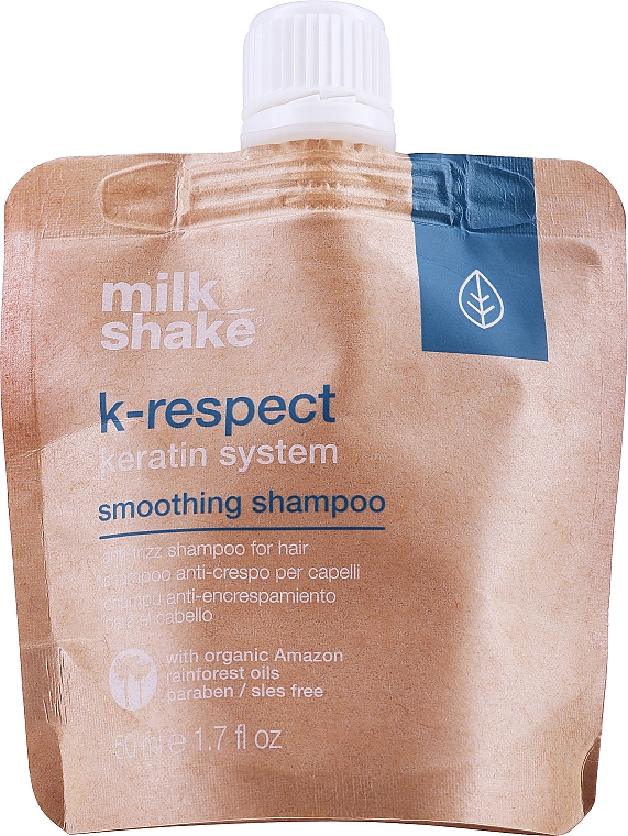 Anti-Frizz-Shampoo - Milk Shake K-Respect Smoothing Shampoo — Bild N1